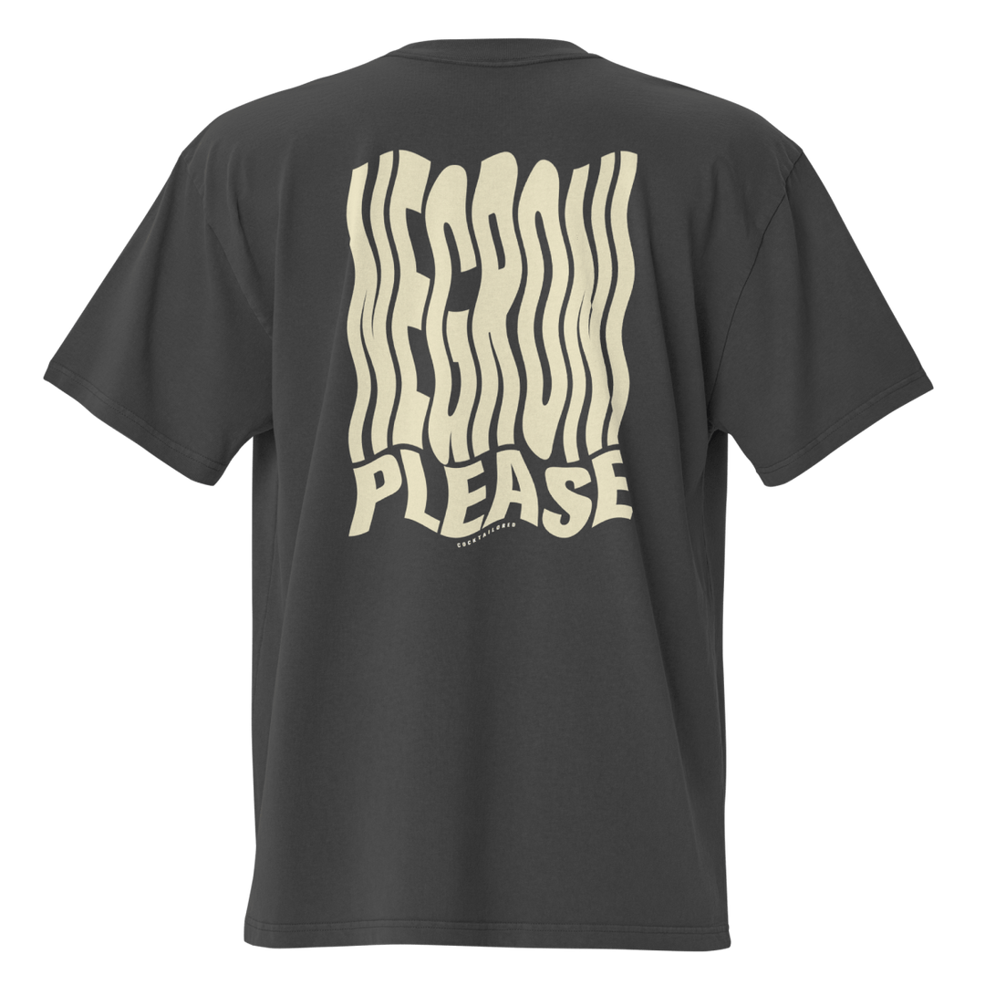 Negroni Please Oversized t-shirt - S - Cocktailored