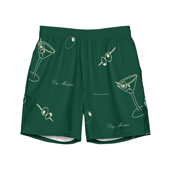 The Dry Martini "Cocktail" Swim Trunks - 2XS - Cocktailored