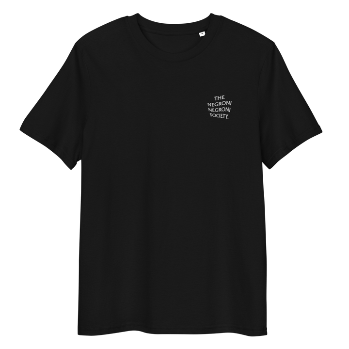 The Negroni Society organic t-shirt - Black - Cocktailored