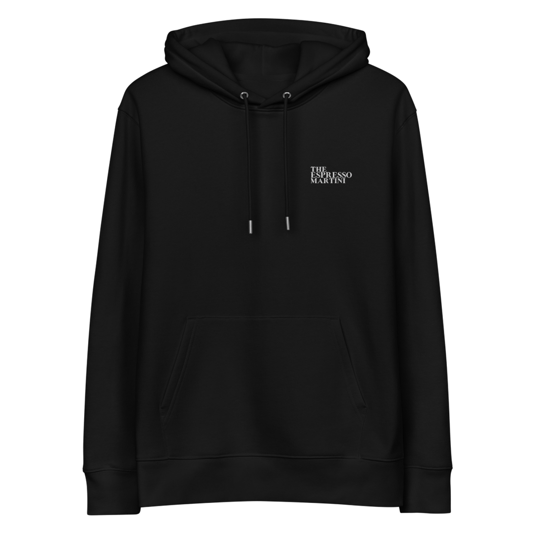 Espresso Martini "Wake Me Up" eco hoodie - Black - Cocktailored