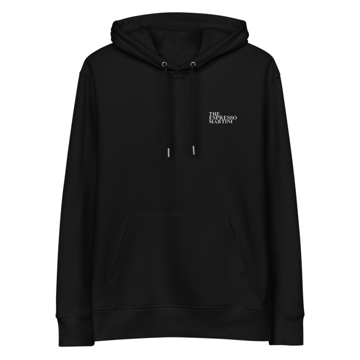 Espresso Martini "Wake Me Up" eco hoodie - Black - Cocktailored