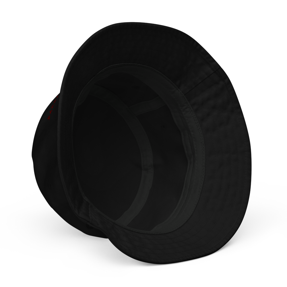 The Barolo Organic bucket hat - Black - Cocktailored