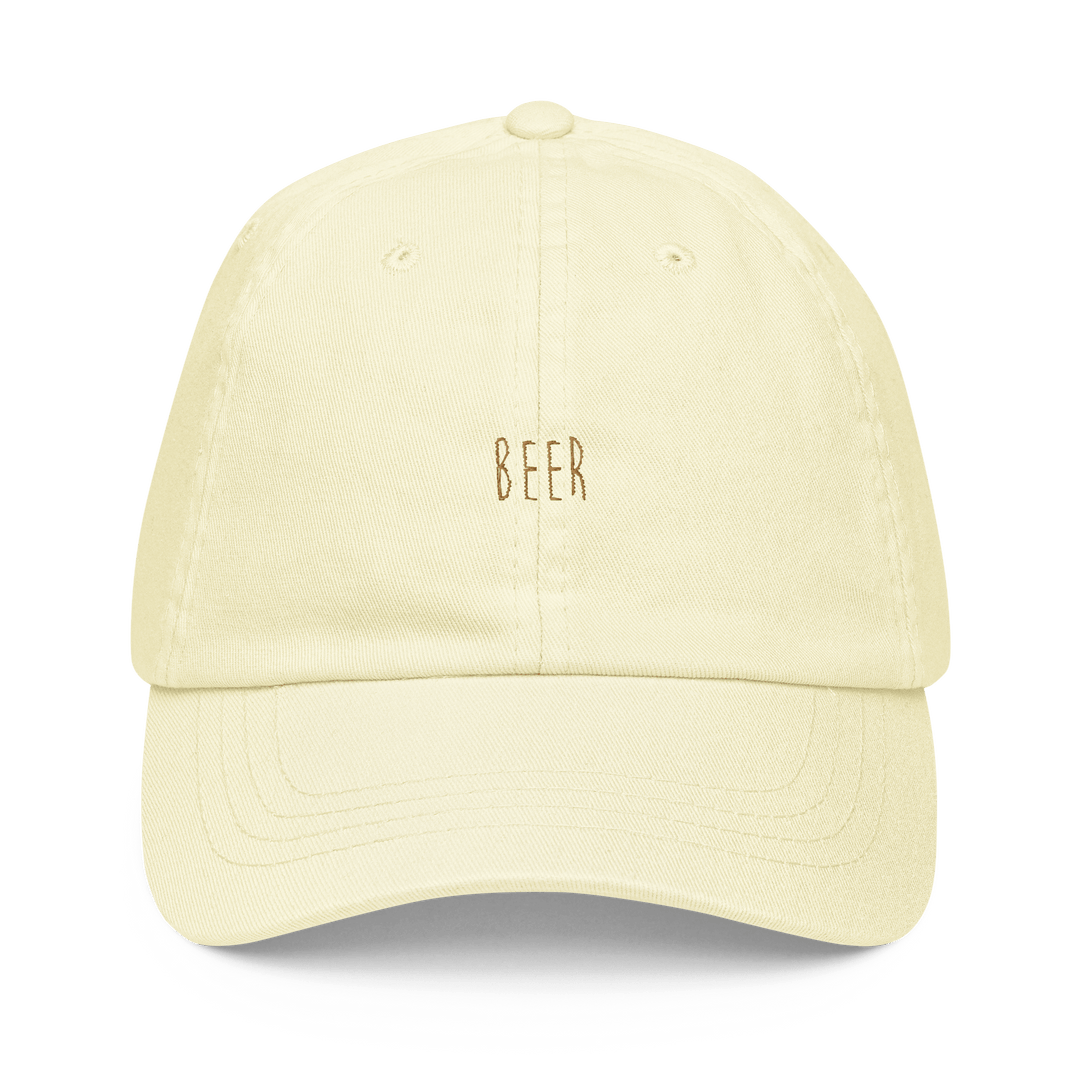 The Beer Pastel Hat - Pastel Lemon - Cocktailored