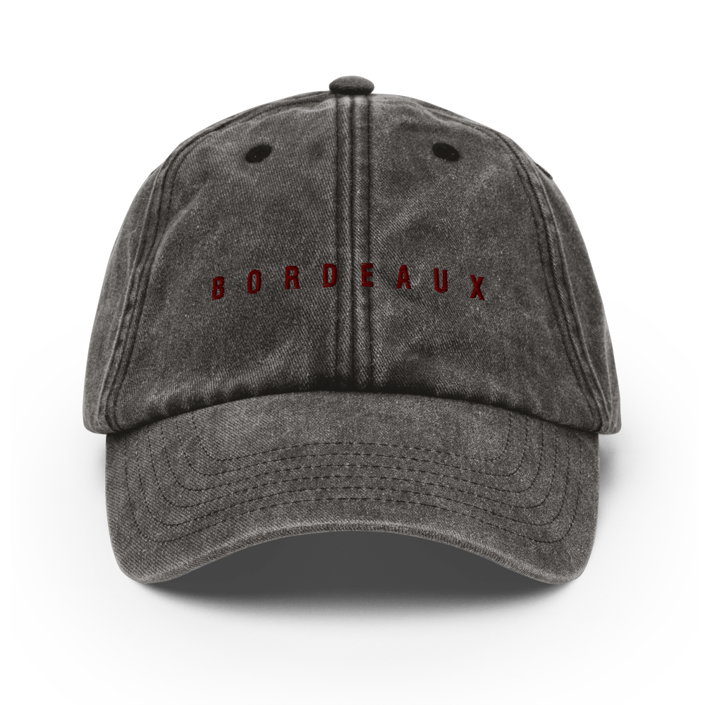 Casquette Vintage En Feutre Bordeaux CHRISTY'S LONDON - Taille 55 - Occasion