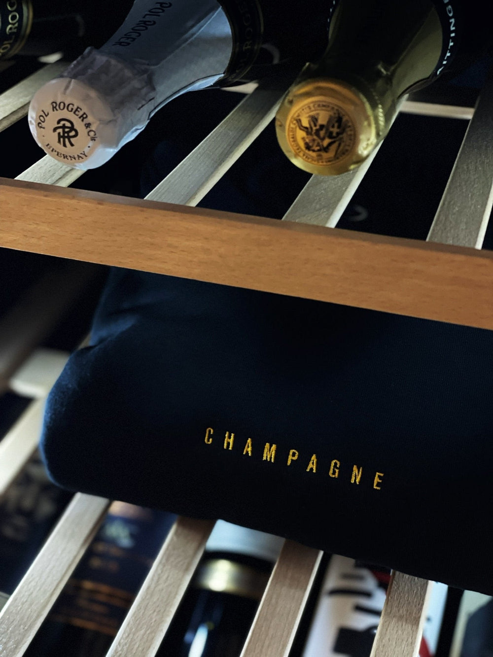 The Champagne eco sweatshirt - OUTLET - French Navy - Cocktailored