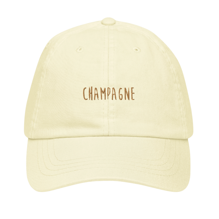 The Champagne Pastel Hat - Pastel Lemon - Cocktailored