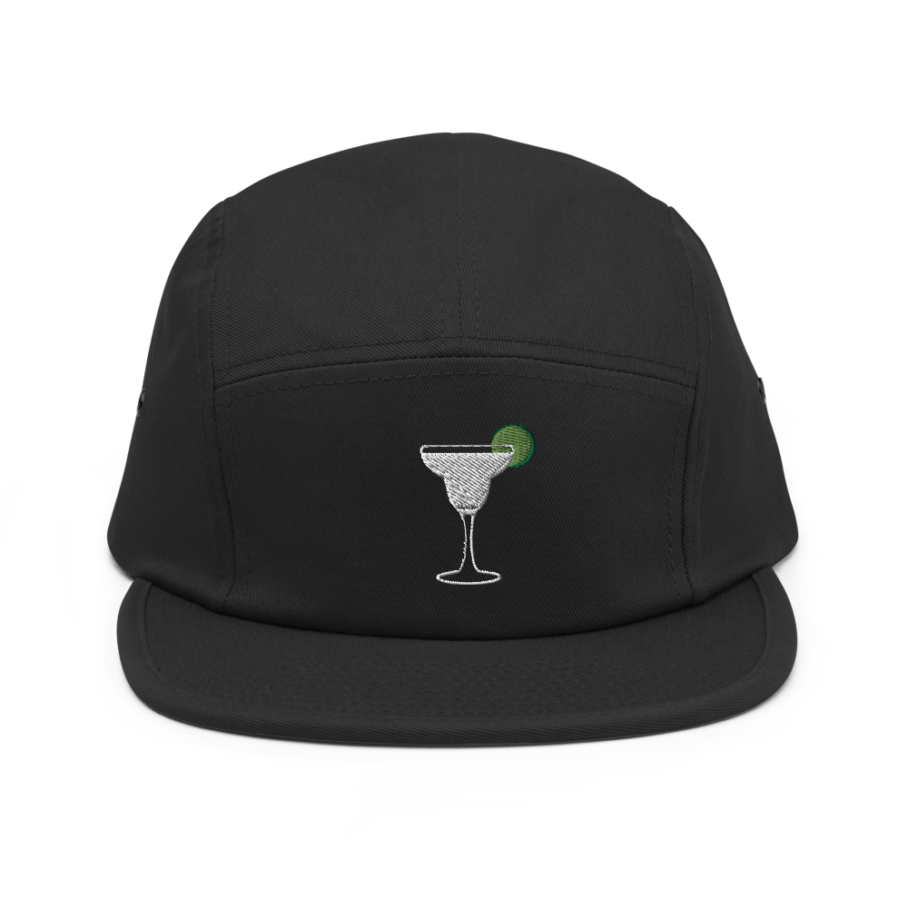 The Margarita Cocktail Hipster Hat - Black - Cocktailored