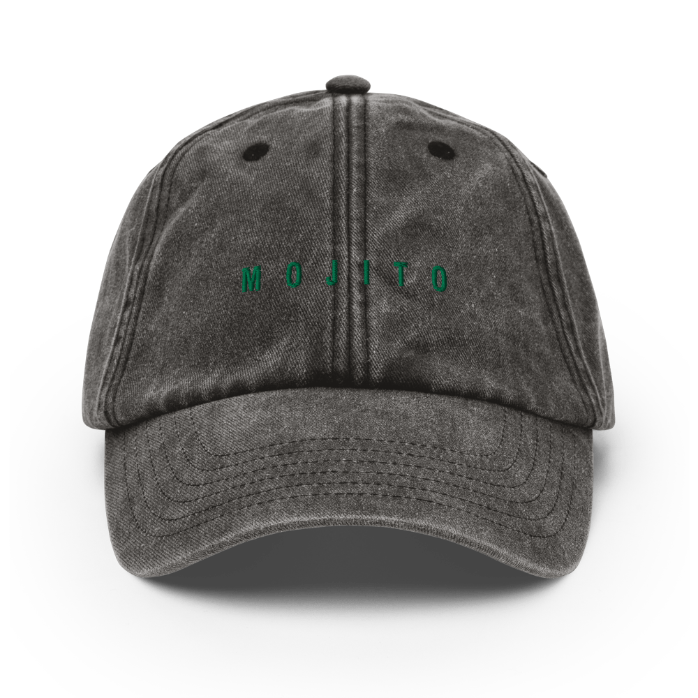 The Mojito Vintage Hat - Vintage Black - Cocktailored