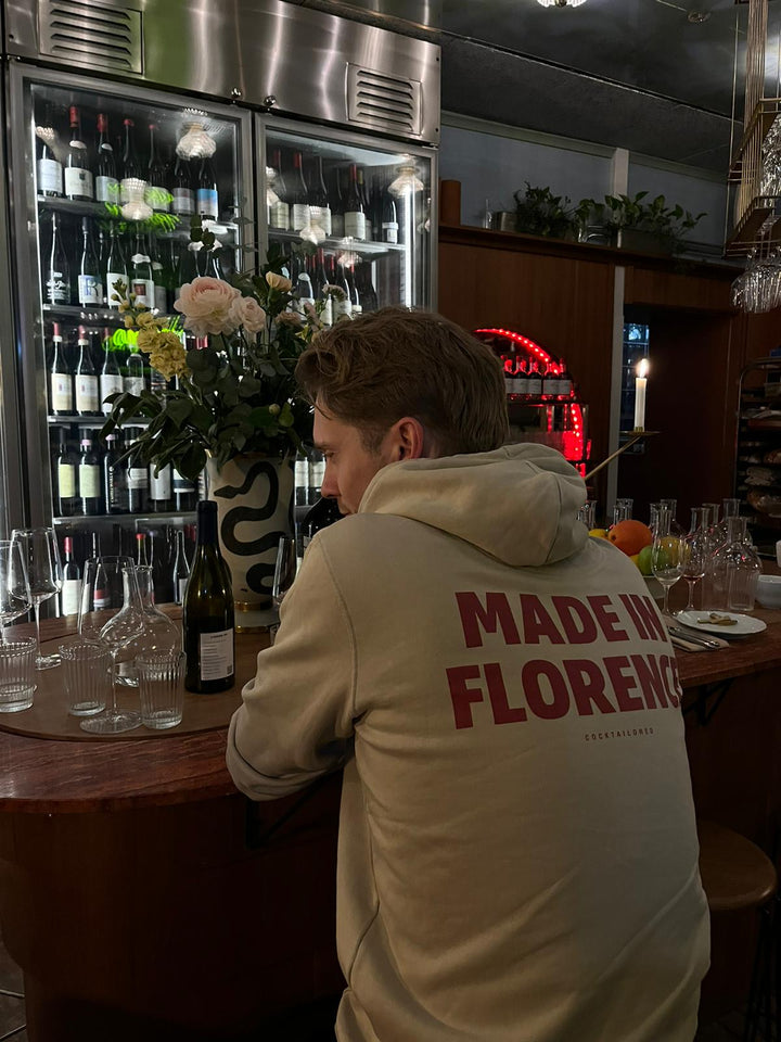 The Negroni "Made In" Eco Hoodie - Desert Dust - Cocktailored