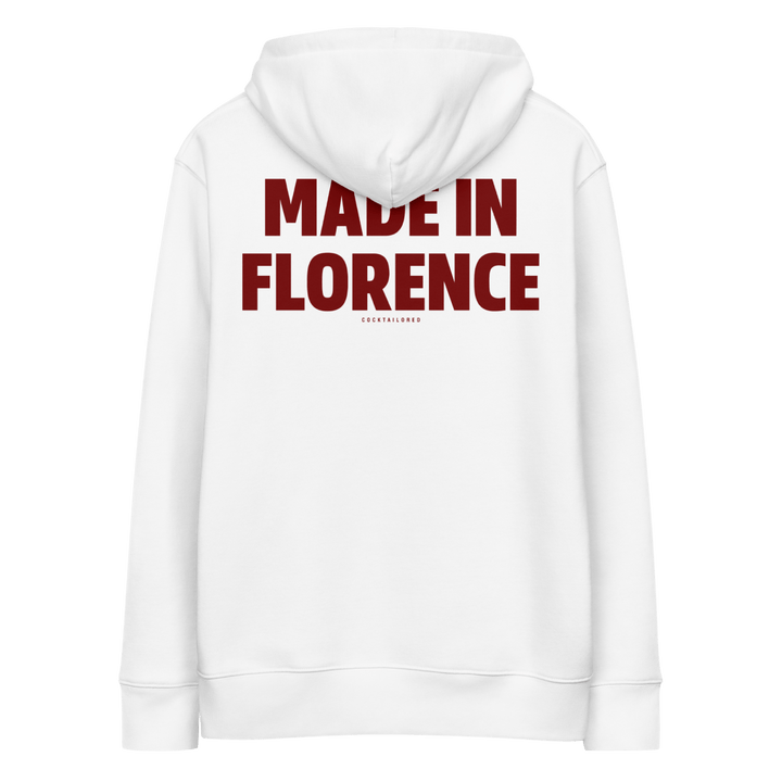 The Negroni "Made In" Eco Hoodie - White - Cocktailored