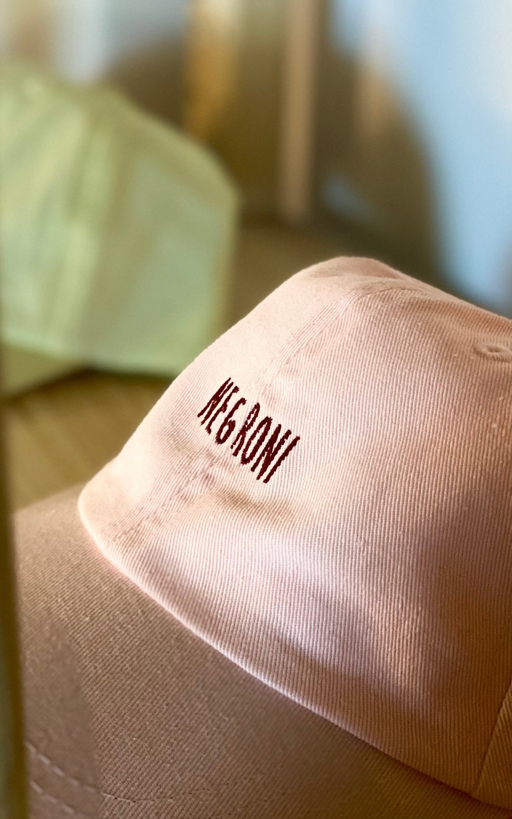 The Negroni Pastel Hat - Pastel Lemon - Cocktailored