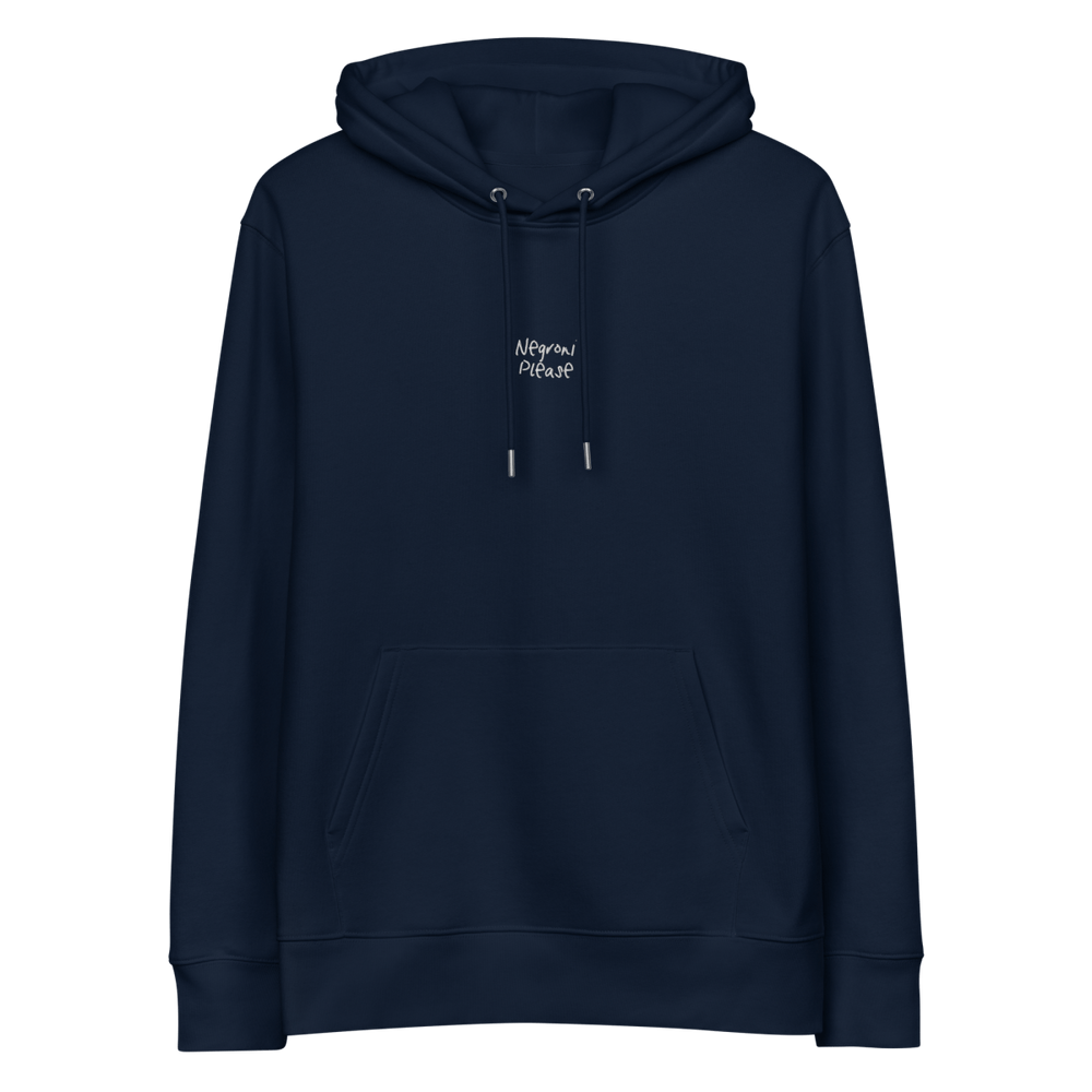 The Negroni Please eco hoodie - French Navy - Cocktailored
