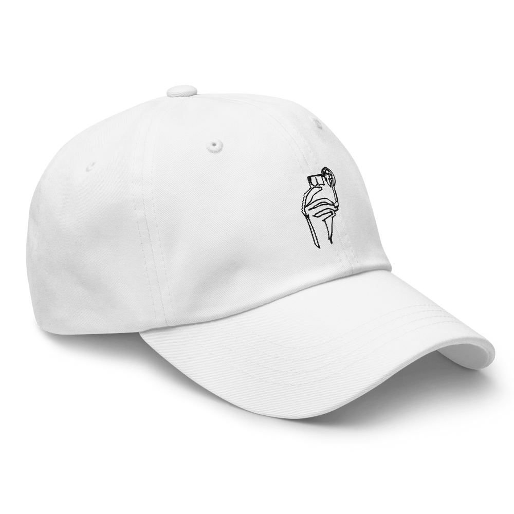 The Negroni Society Dad hat "THE DRINK" - White - Cocktailored