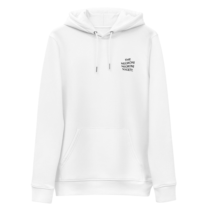 The Negroni Society eco hoodie - Winter Sale - White - Cocktailored