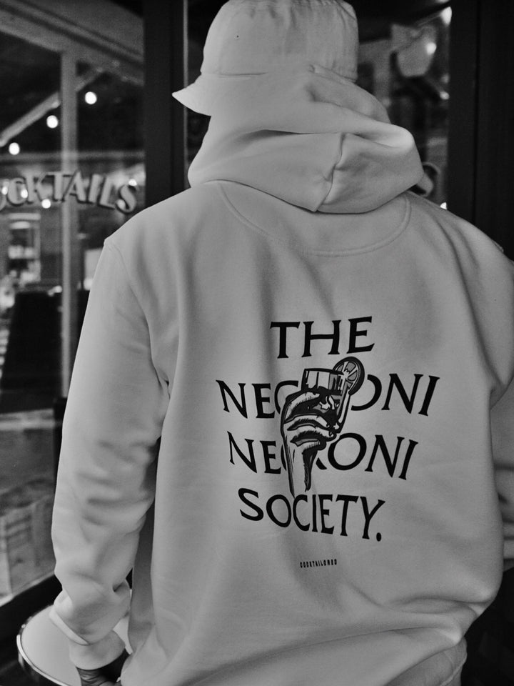 The Negroni Society eco hoodie - Winter Sale - Black - Cocktailored