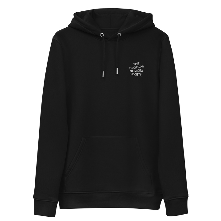 The Negroni Society eco hoodie - Winter Sale - Black - Cocktailored