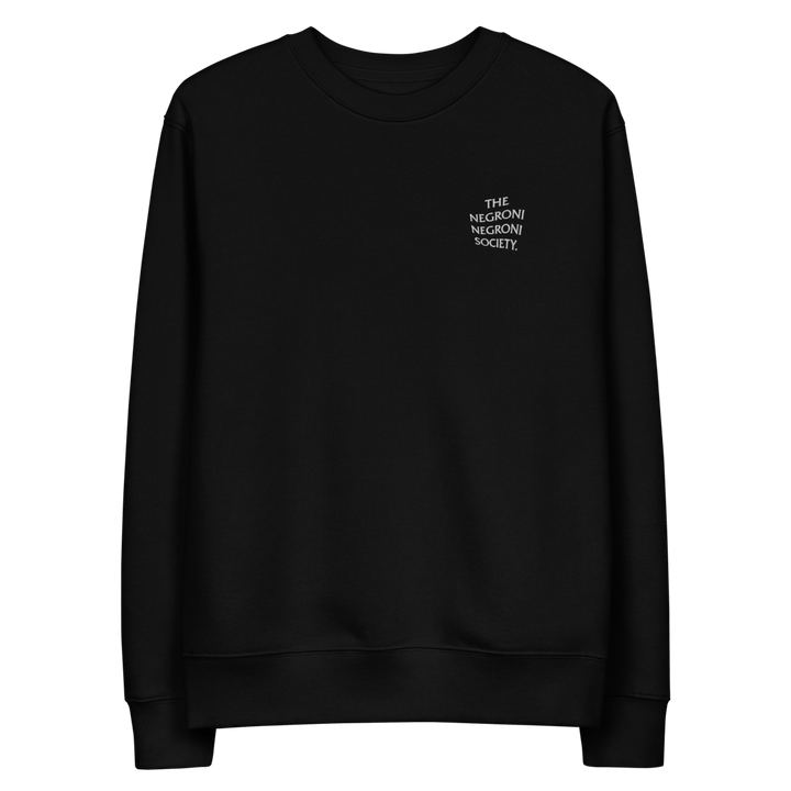 The Negroni Society eco sweatshirt - Black - Cocktailored
