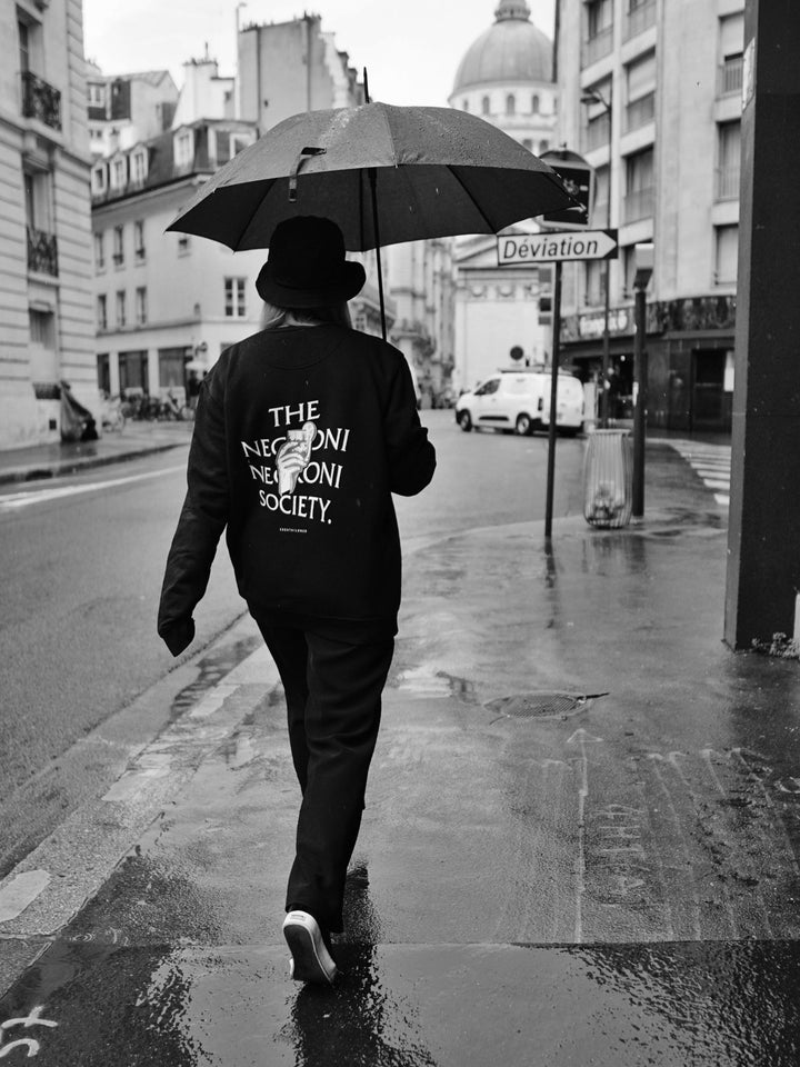 The Negroni Society eco sweatshirt - White - Cocktailored