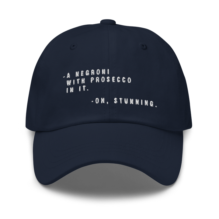 The Sbagliato Conversation Dad hat - Navy - Cocktailored