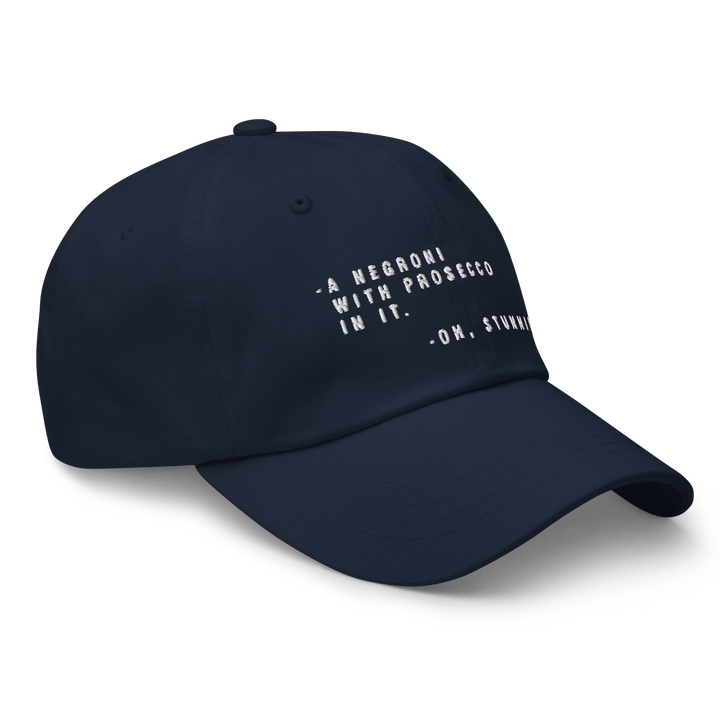 The Sbagliato Conversation Dad hat - Navy - Cocktailored