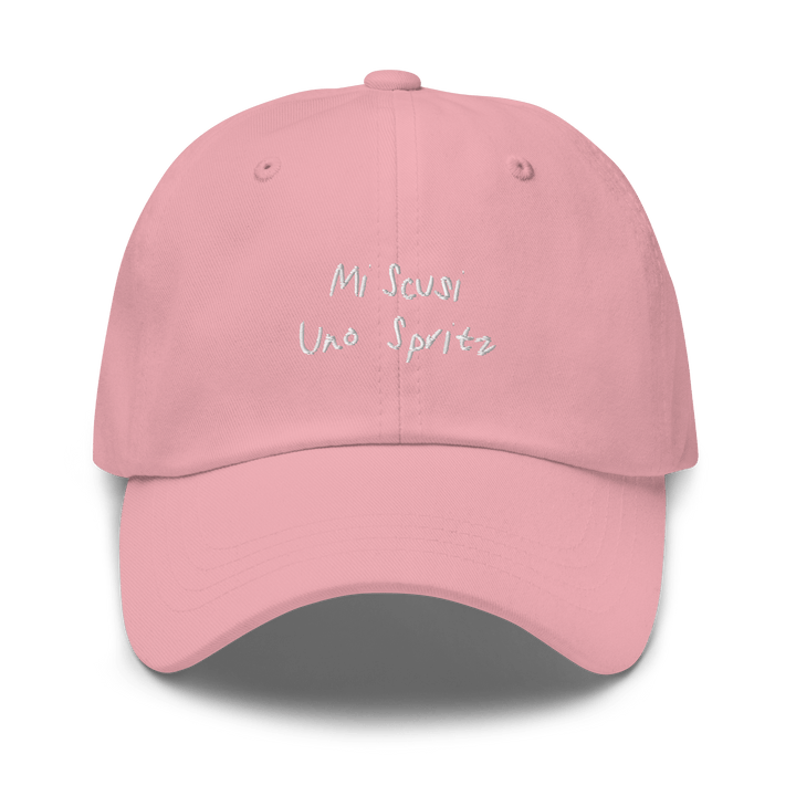 The Scusi Spritz Dad hat - Pink - Cocktailored