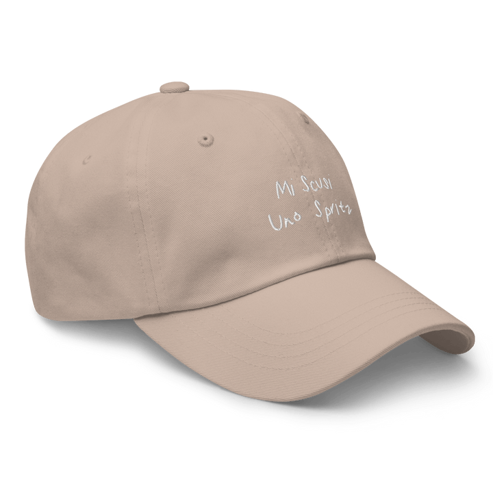 The Scusi Spritz Dad hat - Stone - Cocktailored