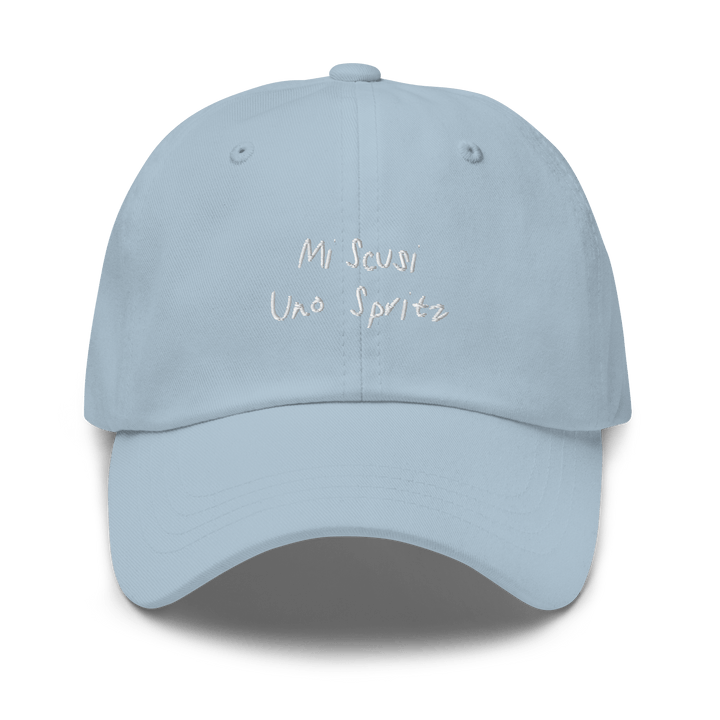 The Scusi Spritz Dad hat - Light Blue - Cocktailored