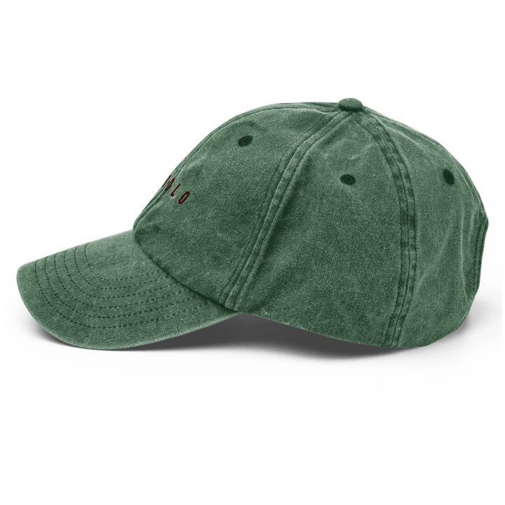 The Barolo Vintage Hat - Vintage Bottle Green - Cocktailored