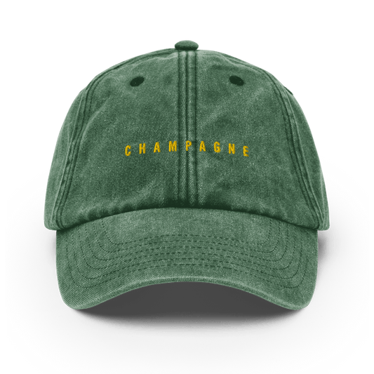 The Champagne Vintage Hat - Vintage Bottle Green - Cocktailored