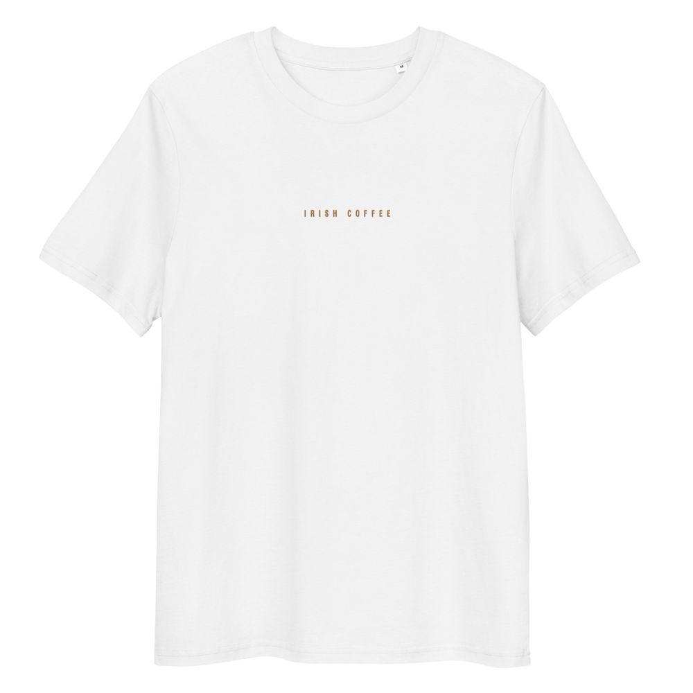The Irish Coffee Organic t-shirt - White - Cocktailored