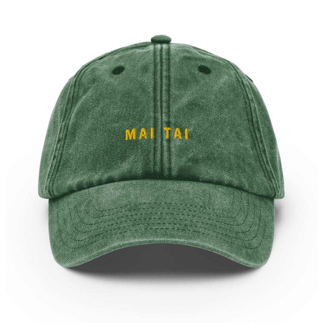 The Mai Tai Vintage Hat - Vintage Bottle Green - Cocktailored