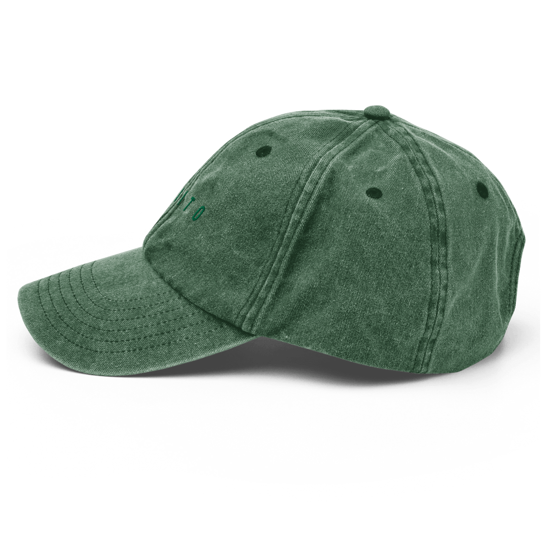 The Mojito Vintage Hat - Vintage Bottle Green - Cocktailored