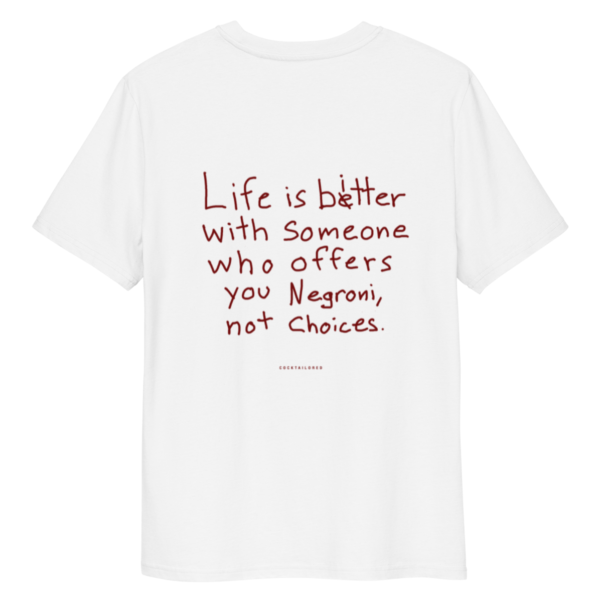 T-Shirt Organica The Negroni Life