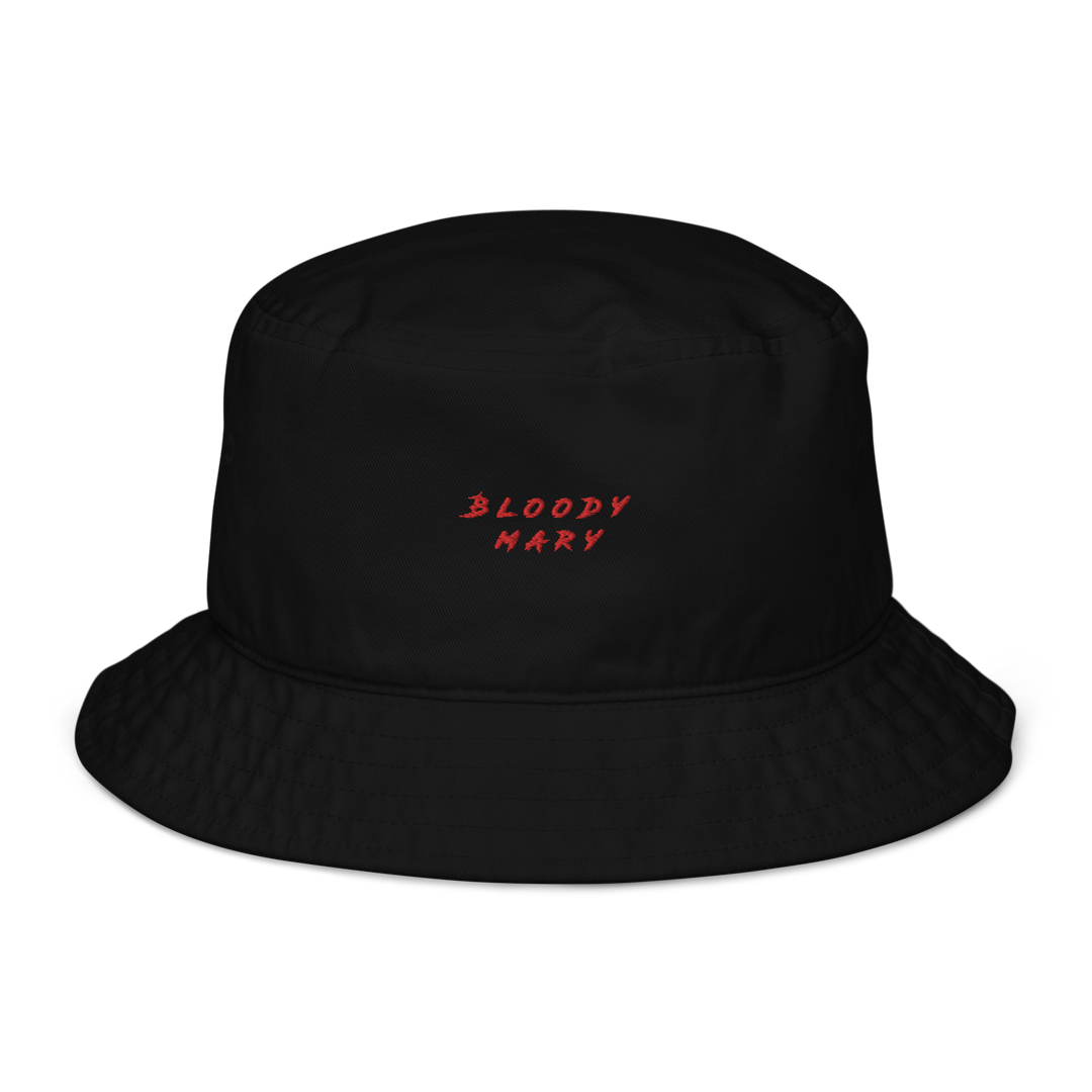 The Bloody Mary Organic bucket hat - Black - Cocktailored