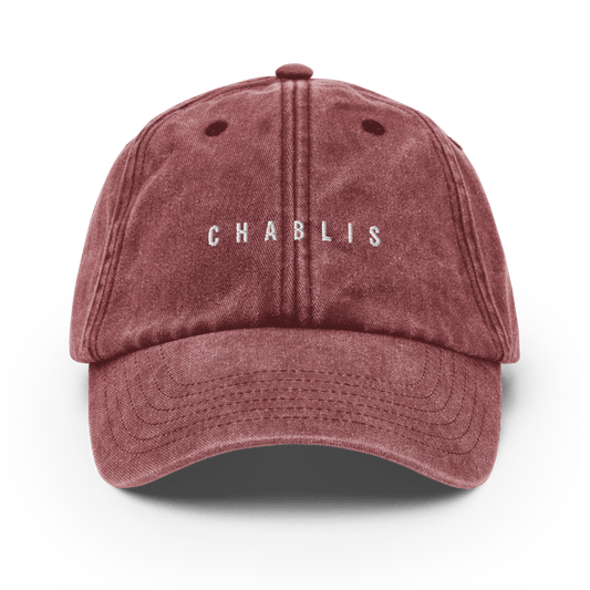 The Chablis Vintage Hat - Vintage Red - Cocktailored
