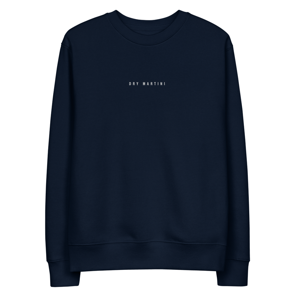 The Dry Martini eco sweatshirt - French Navy - Cocktailored