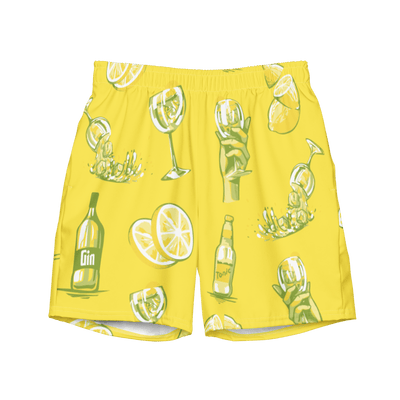The Gin and Tonic Swim Trunks - XS - - Cocktailored