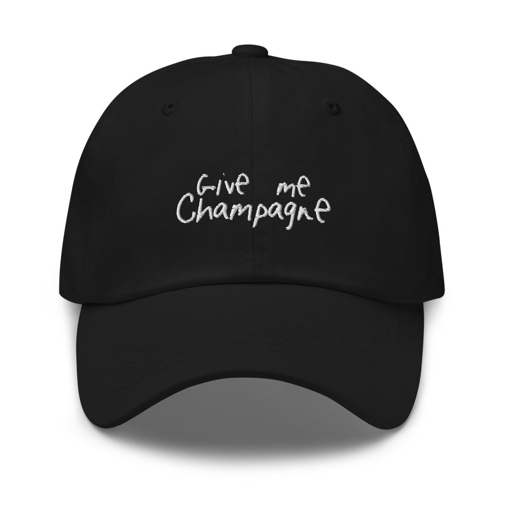 De Give Me Champagne Dad Hat