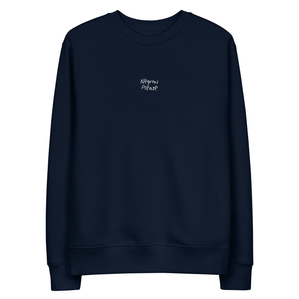 The Negroni Please eco sweatshirt - French Navy - Cocktailored