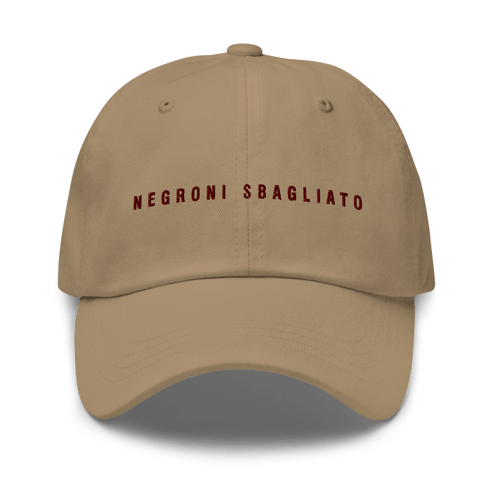 The Negroni Sbagliato Dad hat - Khaki - Cocktailored