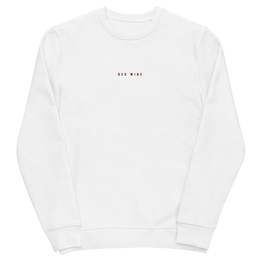 The Red Wine eco sweatshirt - OUTLET - White - S - Cocktailored